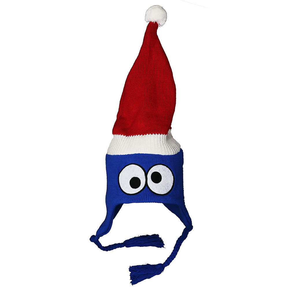 Sesamstraße-Krümelmonster-Weihnachtsmütze, Blau – Offizielles Merchandise Sesamstraße-Krümelmonster-Weihnachtsmütze, Blau – Offizielles Merchandise