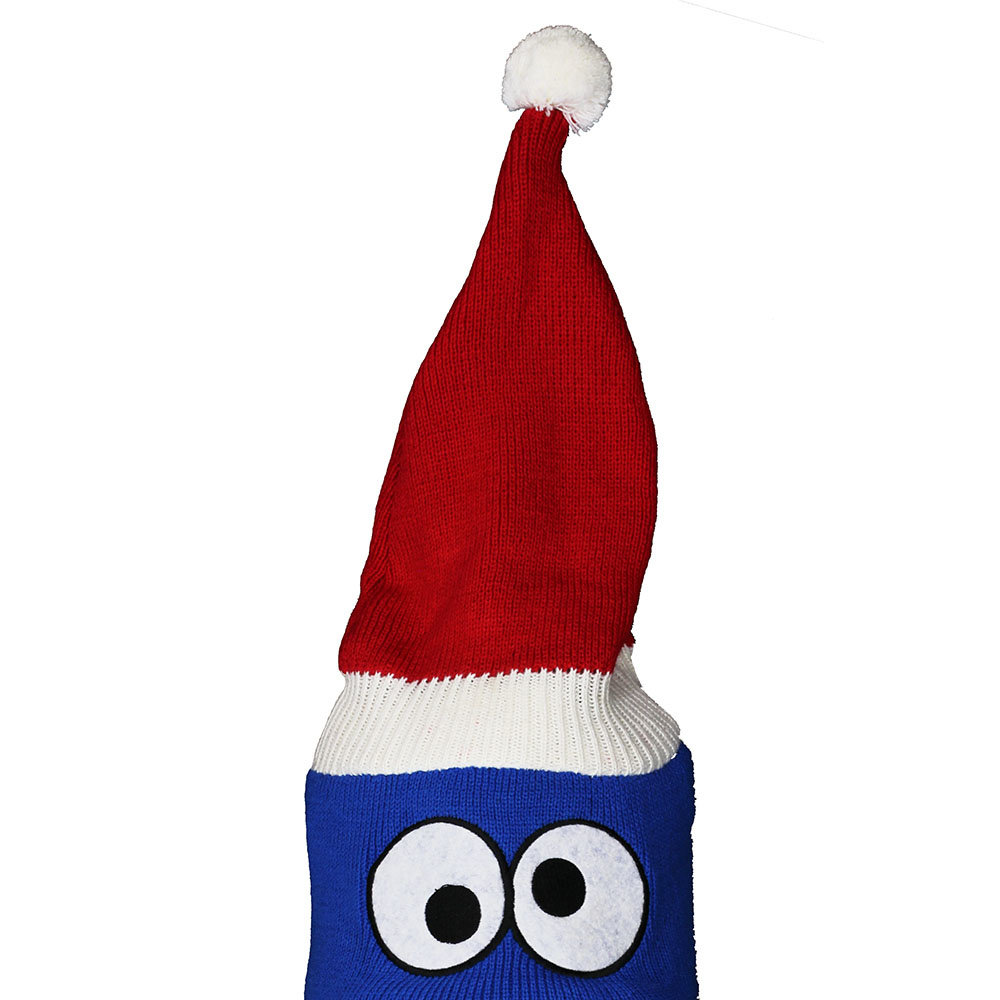 Sesame Street Cookie Monster Santa Hat Blue - Official Merchandise Sesame Street Cookie Monster Santa Hat Blue - Official Merchandise