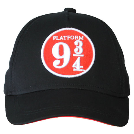 Harry Potter Harry Potter Platform 9¾ Full Adult Cap Cap Schwarz – Offizielles Merch Harry Potter Harry Potter Platform 9¾ Full Adult Cap Cap Schwarz – Offizielles Merch