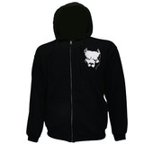Hardcore Pitbull Geborduurd Logo Hoodie Vest met Rits Hardcore Pitbull Geborduurd Logo Hoodie Vest met Rits