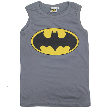 Batman DC Comics Batman Kinder Tank Top Grijs - Officiële Merchandise Batman DC Comics Batman Kinder Tank Top Grijs - Officiële Merchandise