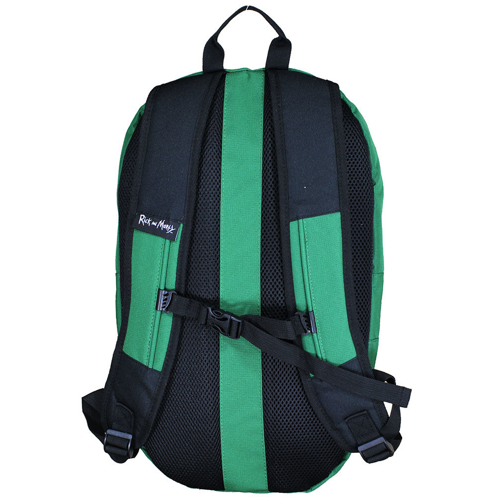 Rick and Morty Rick and Morty Pickle Rick Shaped Large Backpack - Official Merchandise Rick and Morty Rick and Morty Pickle Rick Shaped Large Backpack - Official Merchandise