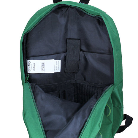 Rick and Morty Rick and Morty Pickle Großer Rucksack in Rick-Form – Offizielles Merchandise