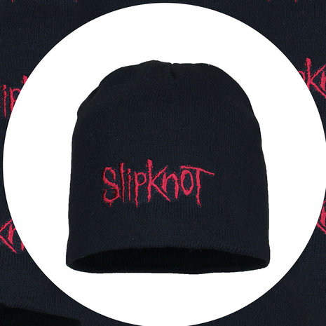 Band Merchandise Slipknot Logo Beanie Muts - Officiële Merchandise Band Merchandise Slipknot Logo Beanie Muts - Officiële Merchandise