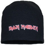 Band Merchandise Iron Maiden Band Beanie Hat Embroidered Logo Band Merchandise Iron Maiden Band Beanie Hat Embroidered Logo