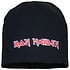 Beanie-Mütze mit aufgesticktem Logo der Band Iron Maiden Beanie-Mütze mit aufgesticktem Logo der Band Iron Maiden