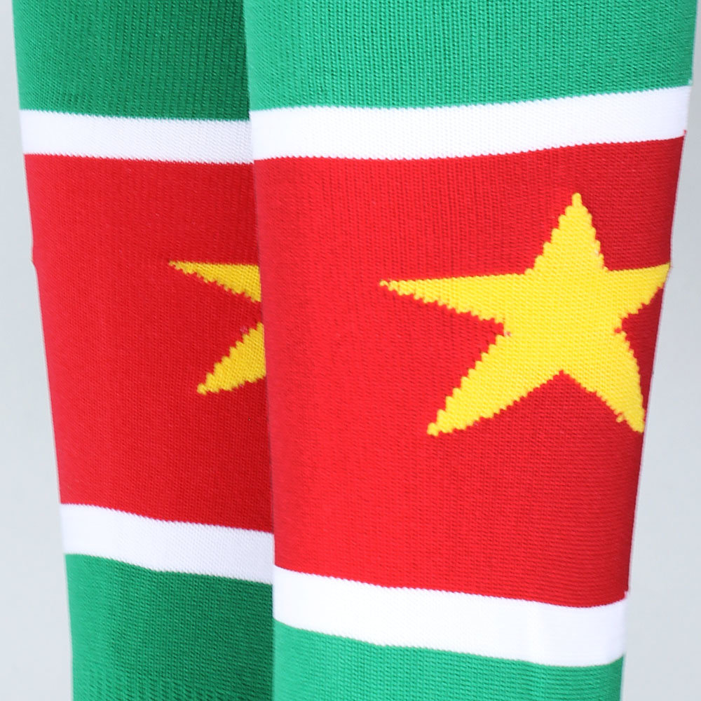 Suriname Suriname Flag Football Sports Socks Suriname Suriname Flag Football Sports Socks