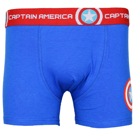 Captain America Captain America Logo Boxershorts Unterhose – Offizielles Merchandise Captain America Captain America Logo Boxershorts Unterhose – Offizielles Merchandise