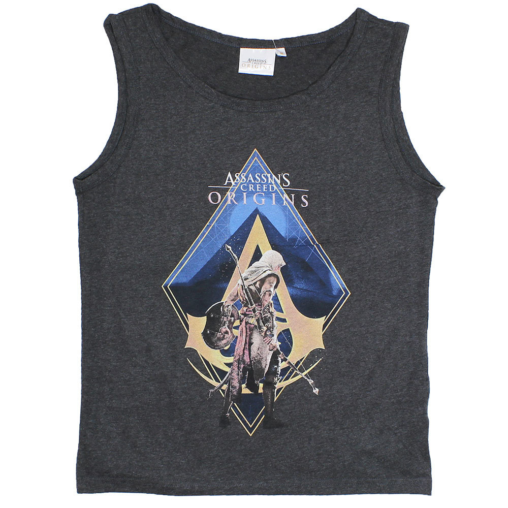 Assassin's Creed Assassin's Creed Origins Tank Top Gray - Official Merchandise Assassin's Creed Assassin's Creed Origins Tank Top Gray - Official Merchandise