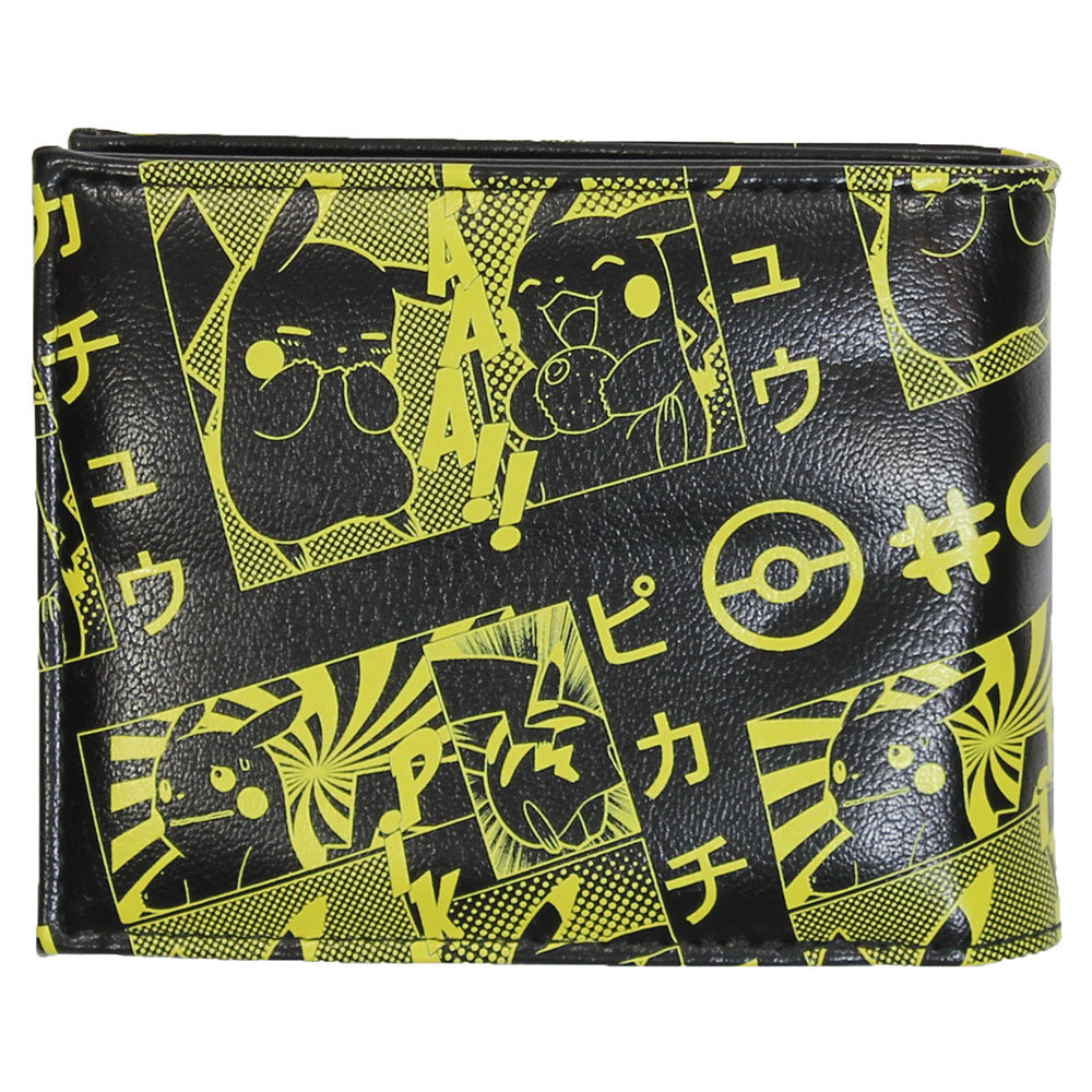 Pokémon Pokémon Pikachu Manga All over Print Bifold Wallet - Official Merchandise
