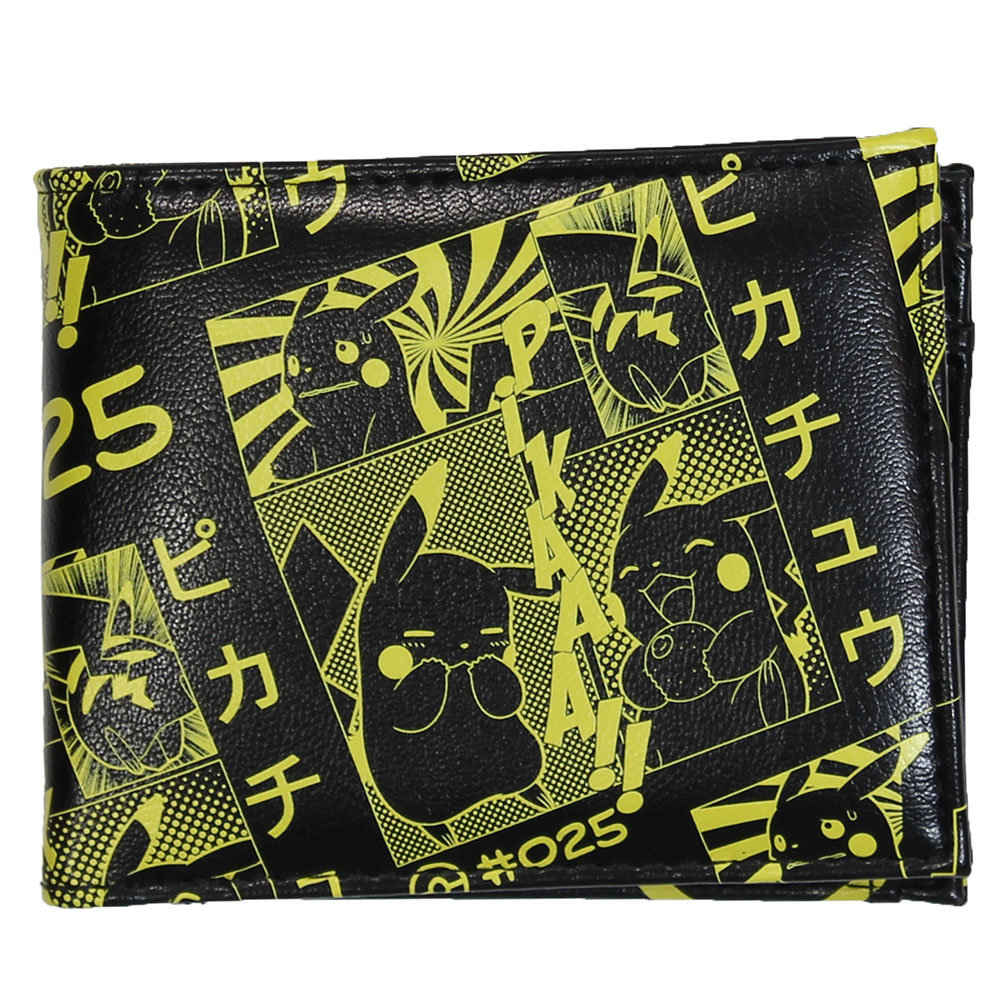 Pokémon Pokémon Pikachu Manga All over Print Bifold Wallet - Official Merchandise