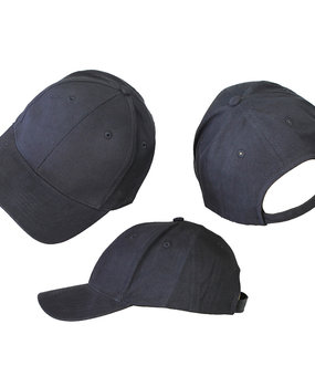 Basics Basic Blank Cap Dunkelgrau 3 Stück