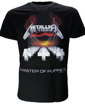 Band Merchandise Metallica Master Of Puppets T-Shirt Band Merchandise Metallica Master Of Puppets T-Shirt
