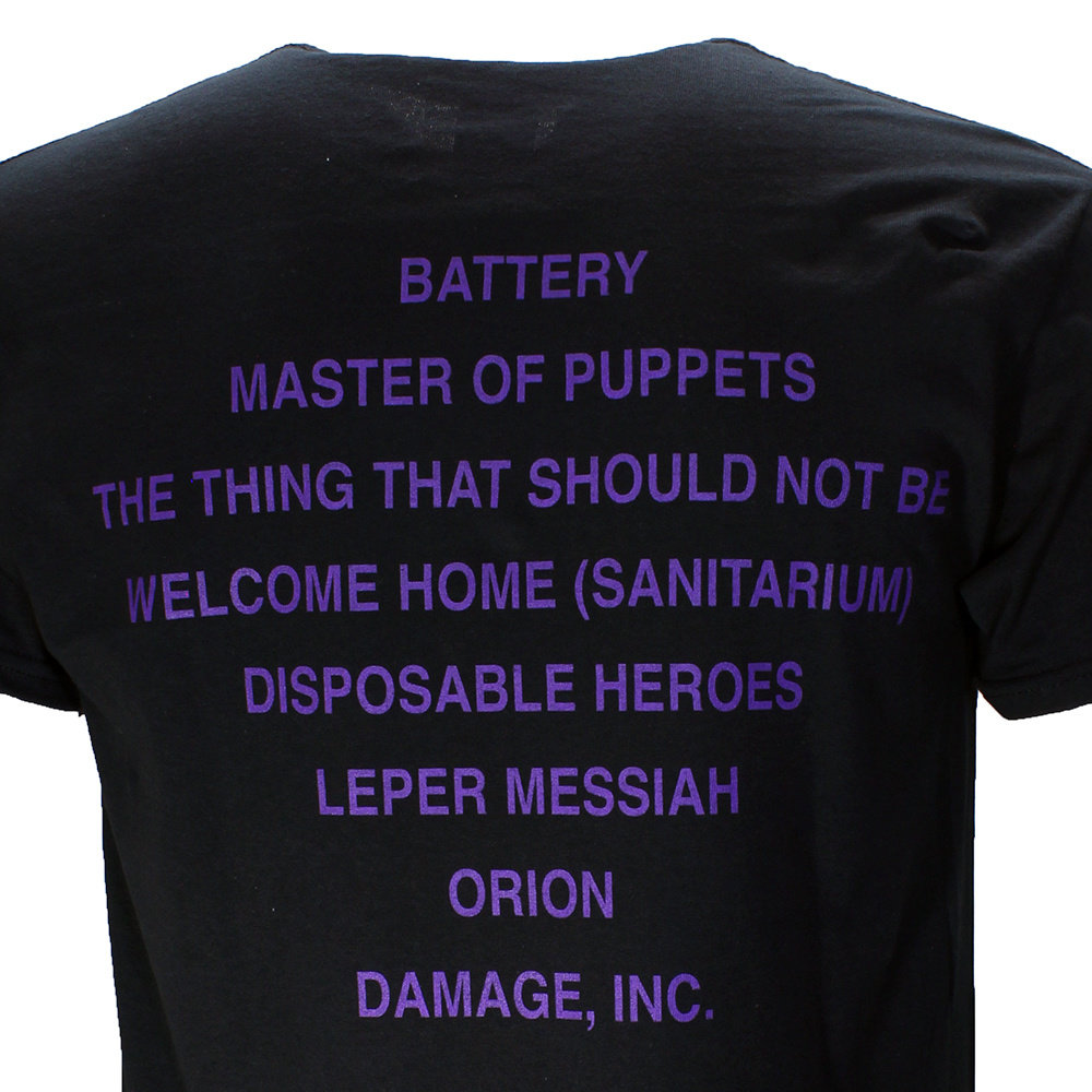 Band Merchandise Metallica Master Of Puppets T-Shirt - Official Merchandise Band Merchandise Metallica Master Of Puppets T-Shirt - Official Merchandise