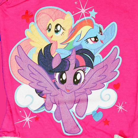 My Little Pony My Little Pony Kinderkleid mit Tüll Dunkelrosa – Offizielles Merch My Little Pony My Little Pony Kinderkleid mit Tüll Dunkelrosa – Offizielles Merch