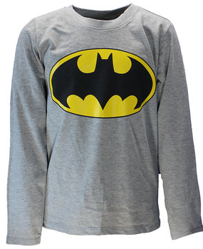 Batman Batman Logo Kinder Langarmshirt Grau Batman Batman Logo Kinder Langarmshirt Grau