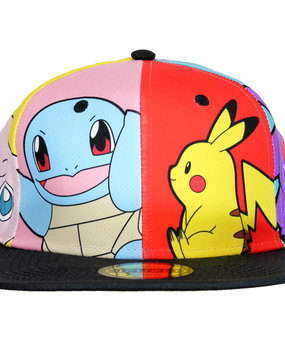 Pokémon Pokémon Characters Pop Art Snapback Cap Pet Pokémon Pokémon Characters Pop Art Snapback Cap Pet