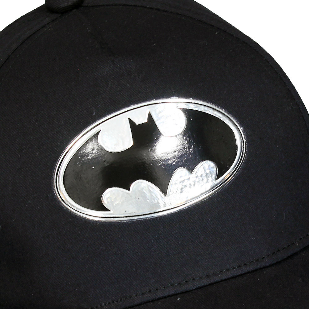 Batman Batman Silver Logo Baseball Cap Cap Kids - Official Merchandise Batman Batman Silver Logo Baseball Cap Cap Kids - Official Merchandise