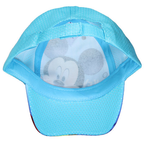 Mickey Mouse Disney Mickey Mouse Kids Pet Cap Lichtblauw - Officiële Merchandise Mickey Mouse Disney Mickey Mouse Kids Pet Cap Lichtblauw - Officiële Merchandise
