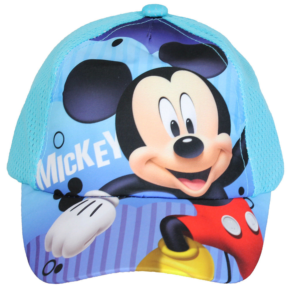 Mickey Mouse Disney Mickey Mouse Kids Pet Cap Lichtblauw - Officiële Merchandise Mickey Mouse Disney Mickey Mouse Kids Pet Cap Lichtblauw - Officiële Merchandise