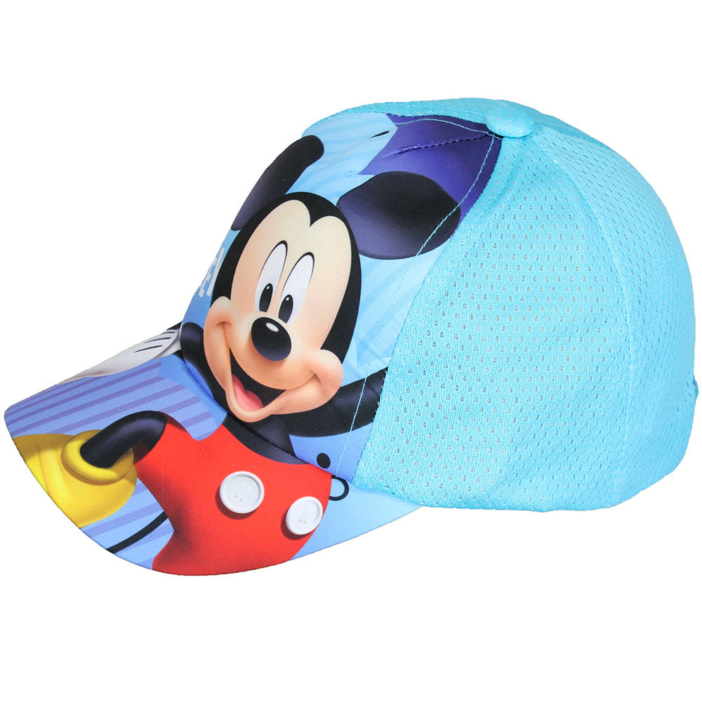 Mickey Mouse Disney Mickey Mouse Kids Pet Cap Lichtblauw - Officiële Merchandise Mickey Mouse Disney Mickey Mouse Kids Pet Cap Lichtblauw - Officiële Merchandise