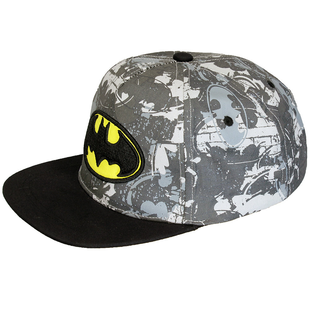 Batman Batman All Over Print Snapback Cap Cap Kids - Official Merchandise Batman Batman All Over Print Snapback Cap Cap Kids - Official Merchandise