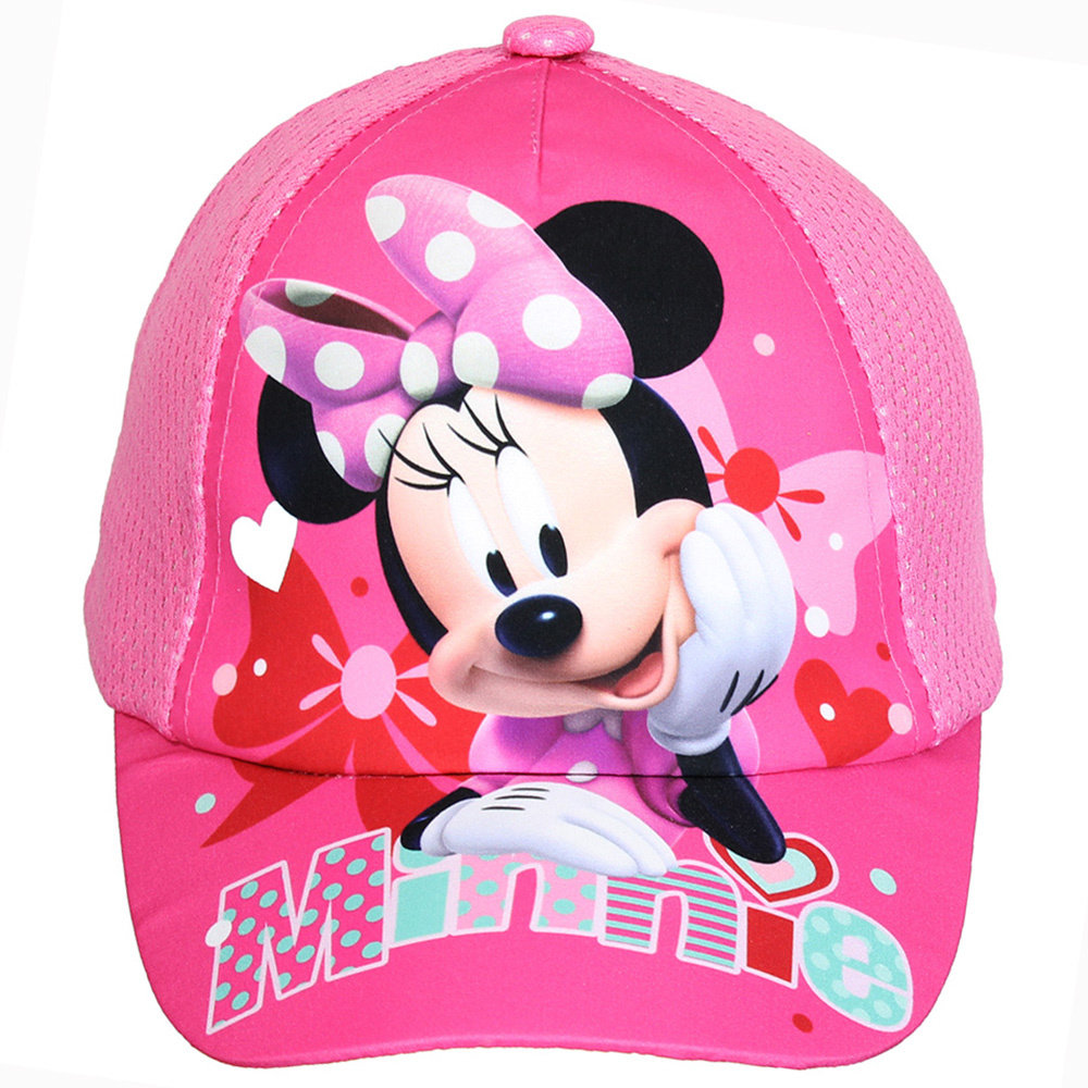 Disney Minnie Mouse Kids Cap Light Pink - Official Merchandise