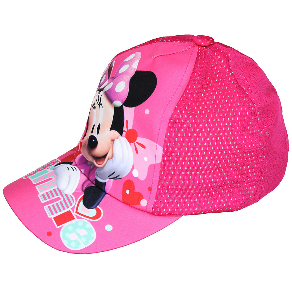 Minnie Mouse Disney Minnie Mouse Kids Cap Cap Dark Pink - Official Merchandise Minnie Mouse Disney Minnie Mouse Kids Cap Cap Dark Pink - Official Merchandise
