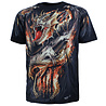 Rock Eagle / Biker T-Shirts Biker Fire Dragon Fire Dragon T-Shirt Schwarz - Hohe Qualität Rock Eagle / Biker T-Shirts Biker Fire Dragon Fire Dragon T-Shirt Schwarz - Hohe Qualität