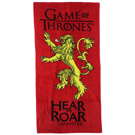 Game of Thrones Game of Thrones Hear Me Roar Badetuch Strandtuch – Offizielles Merch Game of Thrones Game of Thrones Hear Me Roar Badetuch Strandtuch – Offizielles Merch