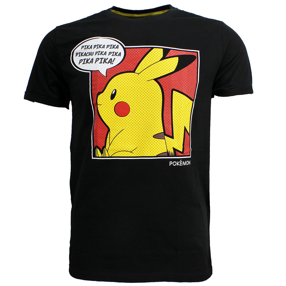 Pokémon Pikachu Pop-Art Comic T-Shirt - Officiële Merchandise ...