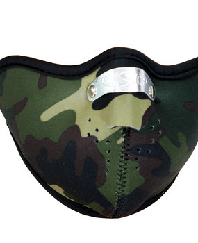 Biker Mondkap Facemask Skimasker Camouflage Camo Biker Mondkap Facemask Skimasker Camouflage Camo
