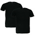 Fruit Of The Loom GROTE MATEN Blanco Katoenen T-Shirts 2-Pack Zwart Fruit Of The Loom GROTE MATEN Blanco Katoenen T-Shirts 2-Pack Zwart