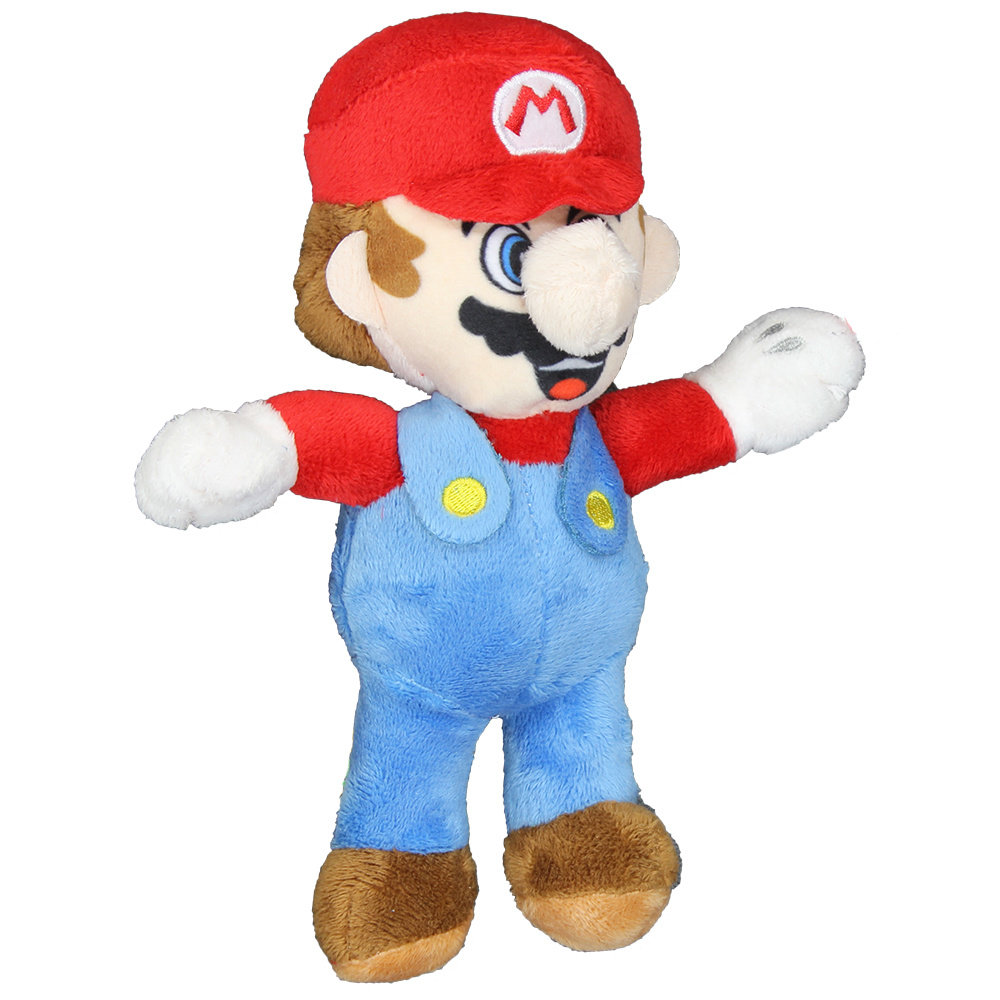 Super Mario Bros Nintendo Super Mario Plüschtier 20 cm – Offizielles Merchandise Super Mario Bros Nintendo Super Mario Plüschtier 20 cm – Offizielles Merchandise