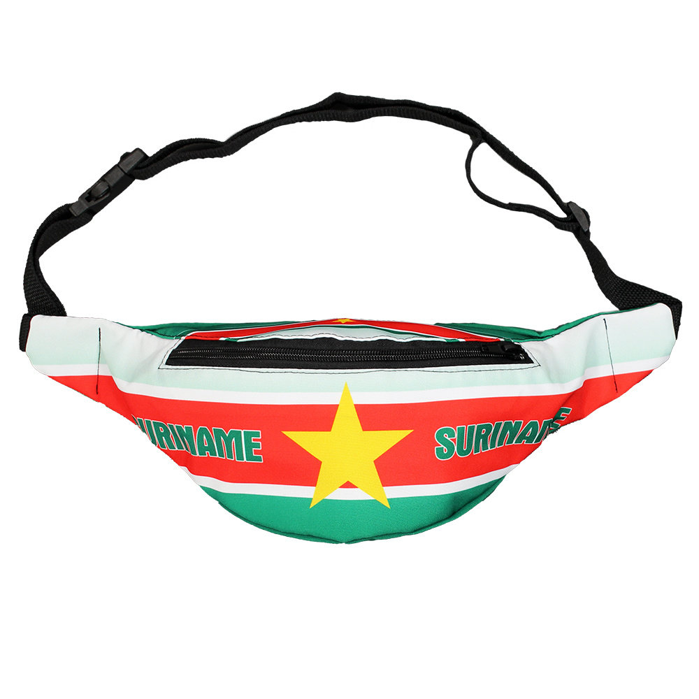 Suriname Suriname Flag Fanny Pack  - Original Design Suriname Suriname Flag Fanny Pack  - Original Design