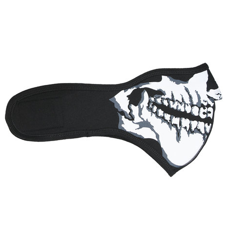 Biker Facemask Skimasker Skull Print met Filter - Hoge Kwaliteit Biker Facemask Skimasker Skull Print met Filter - Hoge Kwaliteit