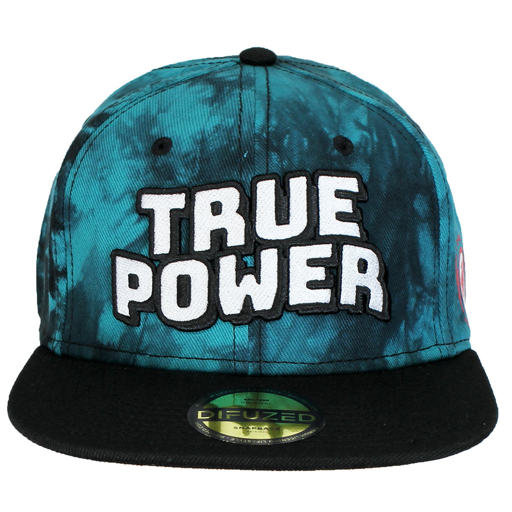 Marvel Comics Marvel True Power Snapback Cap Cap Tie Dye - Official Merchandise