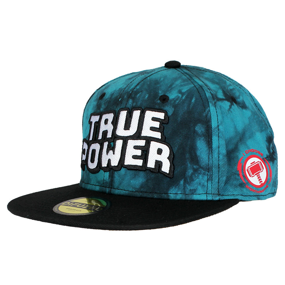 Marvel Comics Marvel True Power Snapback Cap Cap Tie Dye - Official Merchandise