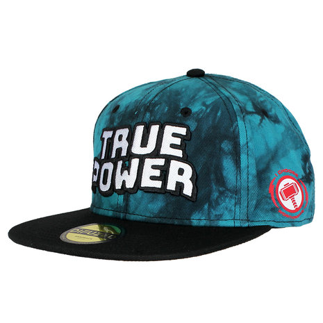 Marvel Comics Marvel True Power Snapback Cap Cap Tie Dye - Official Merchandise