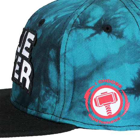 Marvel Comics Marvel True Power Snapback Cap Cap Tie Dye - Official Merchandise