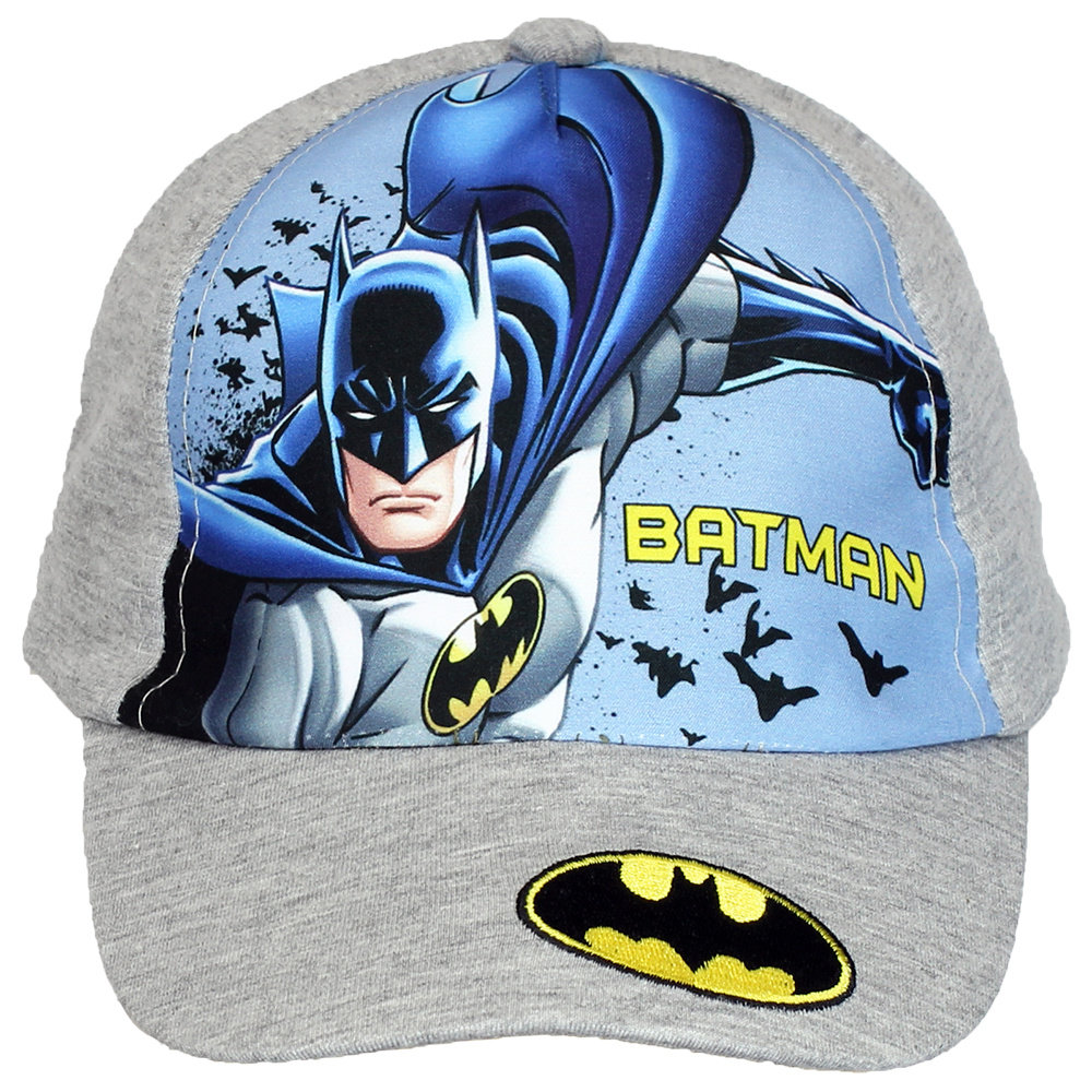 Batman Verstelbare Kids Cap Pet Grijs - Officiële Merchandise Popmerch.com