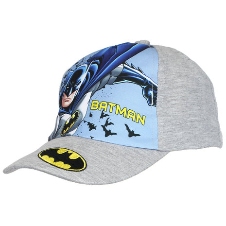Batman Batman verstellbare Kinder-Kappe, Grau – offizielles Merchandise Batman Batman verstellbare Kinder-Kappe, Grau – offizielles Merchandise