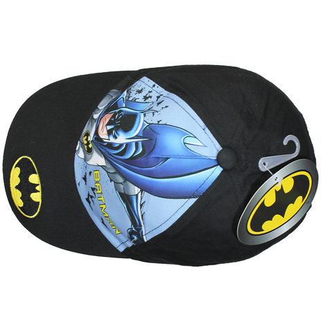 Batman Batman Verstelbare Kids Cap Pet Zwart - Officiële Merchandise