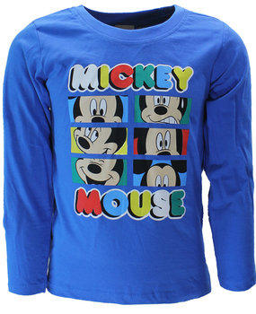 Mickey Mouse Disney Mickey Mouse Langarmshirt Kinder Blau Mickey Mouse Disney Mickey Mouse Langarmshirt Kinder Blau