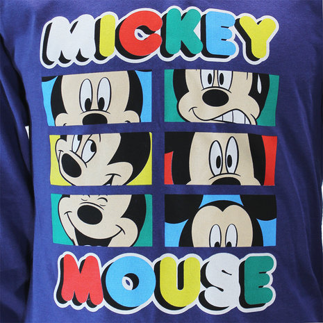 Mickey Mouse Disney Mickey Mouse Langarmshirt Kinder Lila – Offizielles Merch Mickey Mouse Disney Mickey Mouse Langarmshirt Kinder Lila – Offizielles Merch
