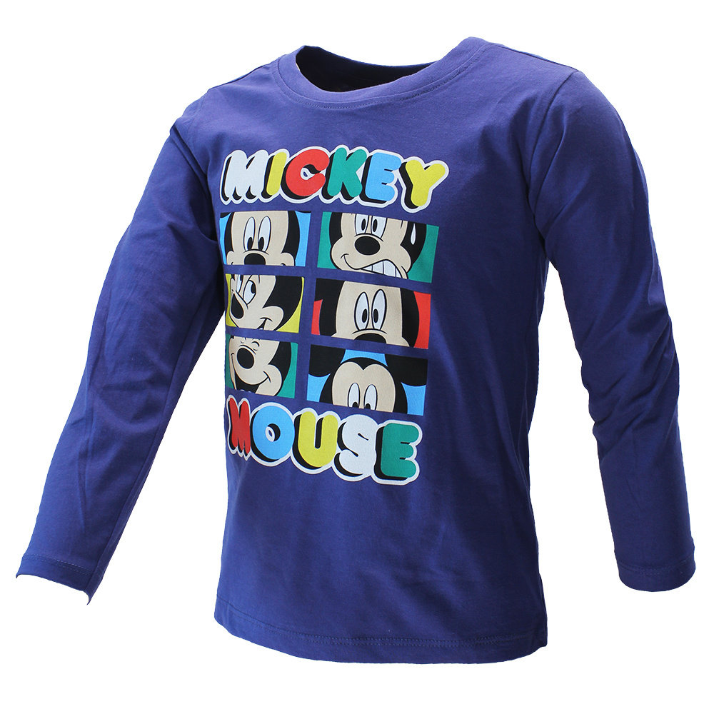 Mickey Mouse Disney Mickey Mouse Langarmshirt Kinder Lila – Offizielles Merch Mickey Mouse Disney Mickey Mouse Langarmshirt Kinder Lila – Offizielles Merch