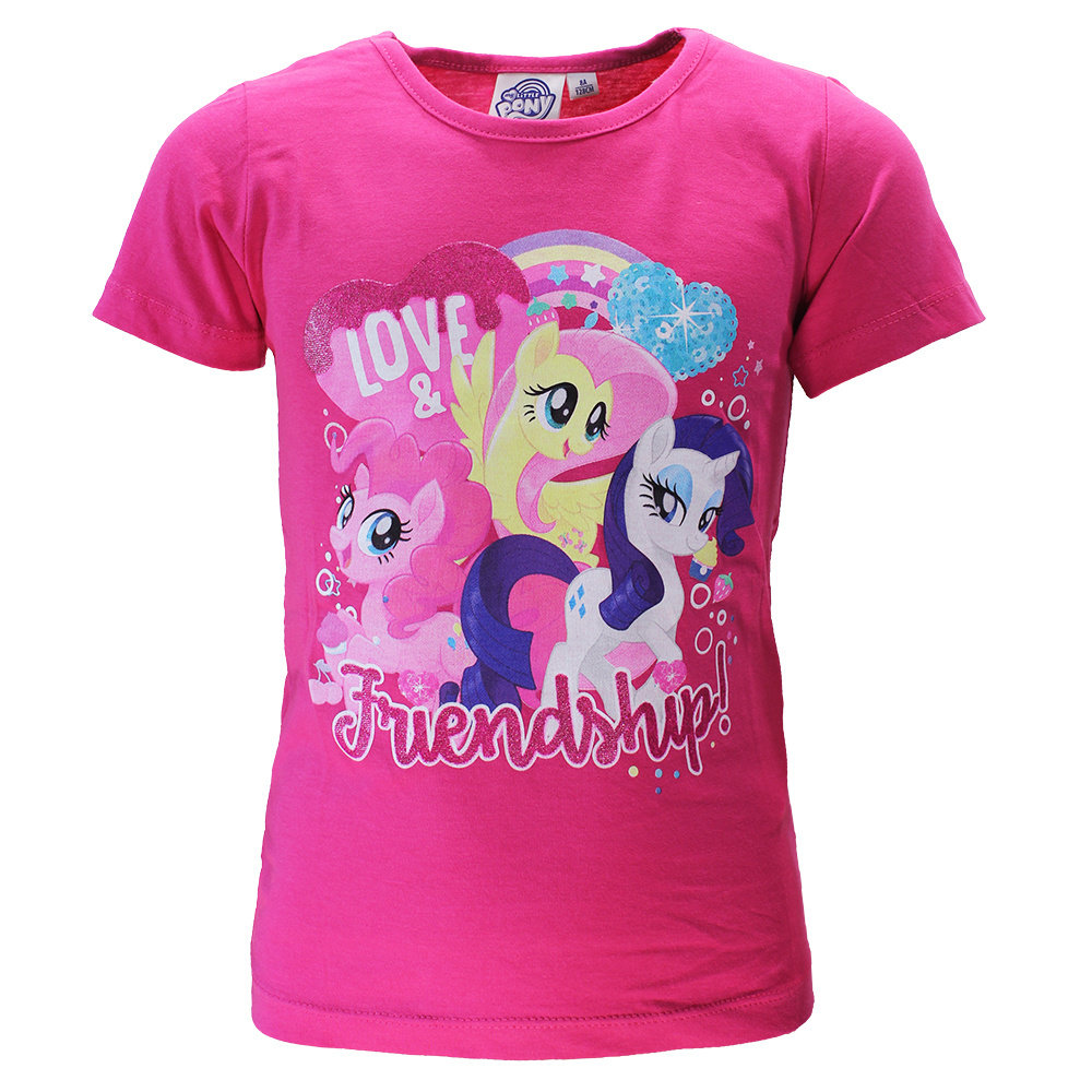 My Little Pony My Little Pony Kinder T-Shirt Dunkelrosa – Offizielles Merchandise My Little Pony My Little Pony Kinder T-Shirt Dunkelrosa – Offizielles Merchandise