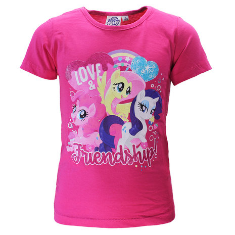 My Little Pony My Little Pony Kinder T-Shirt Dunkelrosa – Offizielles Merchandise My Little Pony My Little Pony Kinder T-Shirt Dunkelrosa – Offizielles Merchandise