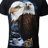 Rock Eagle / Biker T-Shirts American Bald Eagle Zee Arend Adelaar T-Shirt - Origineel Design Rock Eagle / Biker T-Shirts American Bald Eagle Zee Arend Adelaar T-Shirt - Origineel Design