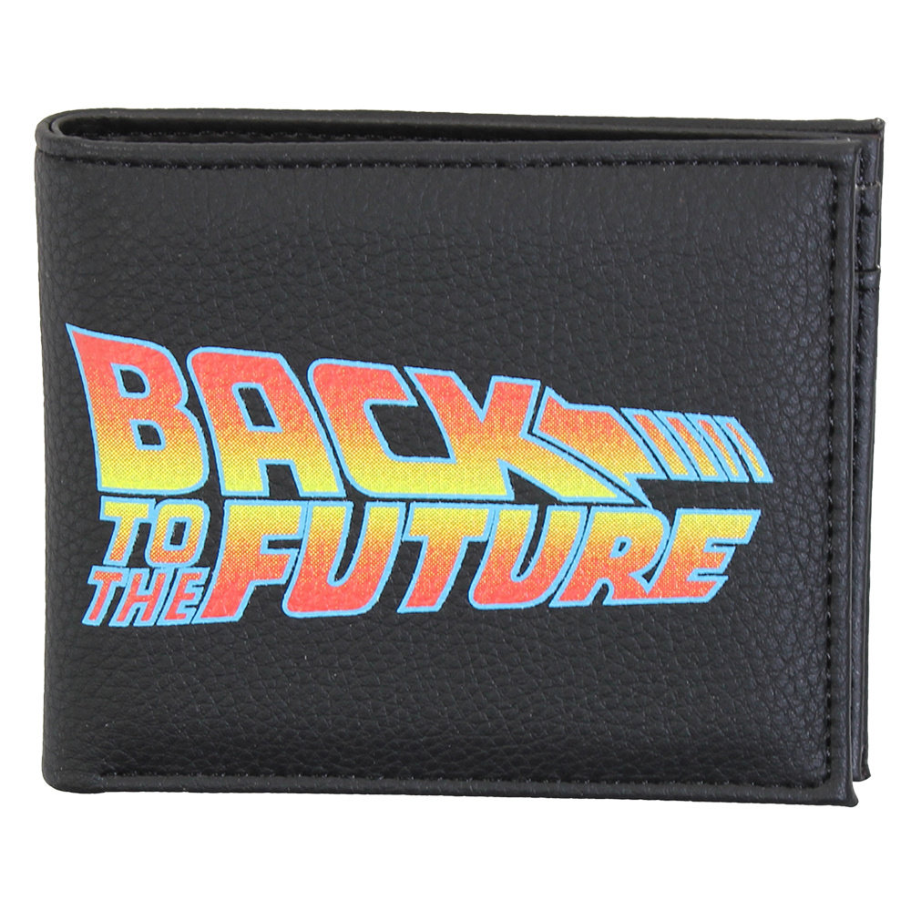 Back To The Future Logo Bifold Wallet - Official Merchandise 